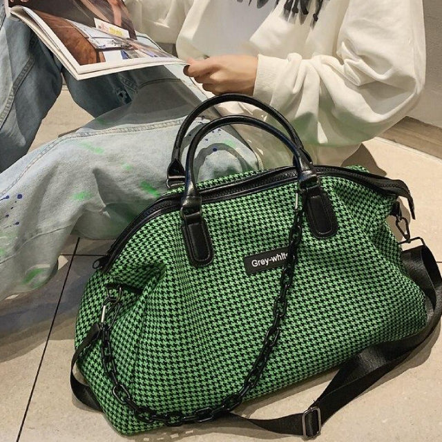 Sac de Voyage en Tissu Tricoté Fonctionnel Unisexe