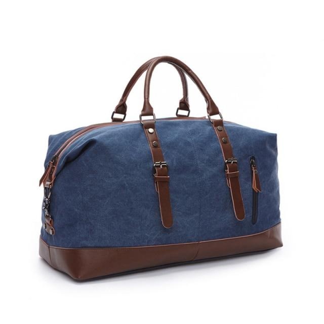 Sac de Voyage Weekend Vintage en Toile