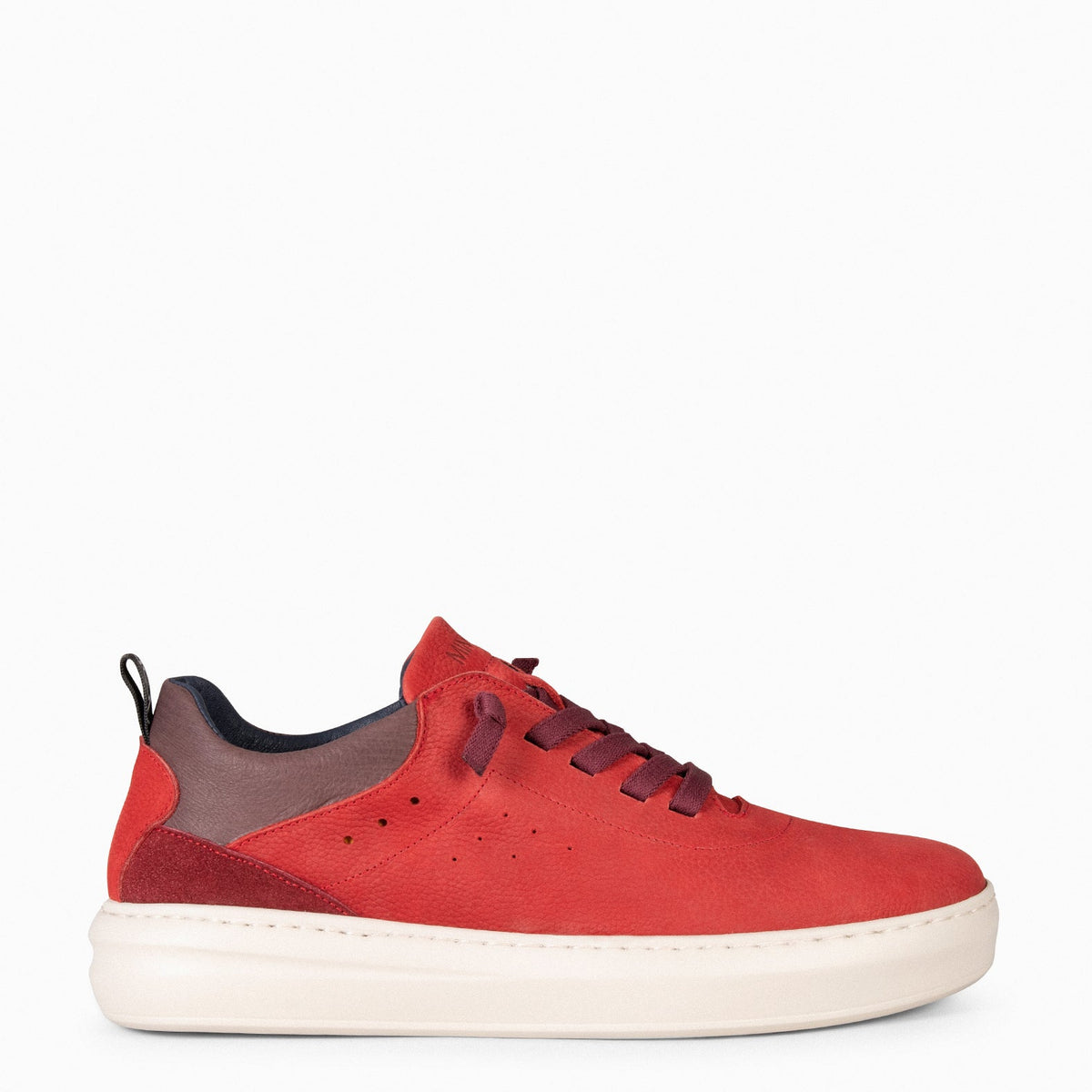 TOLOSA – Zapato de hombre casual ROJO